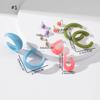 Vibrant Acrylic Ear Jewelry Set Dopamine Earrings Eye-catching Dopamine Statement Earrings Gift for Fashion Woman Girls