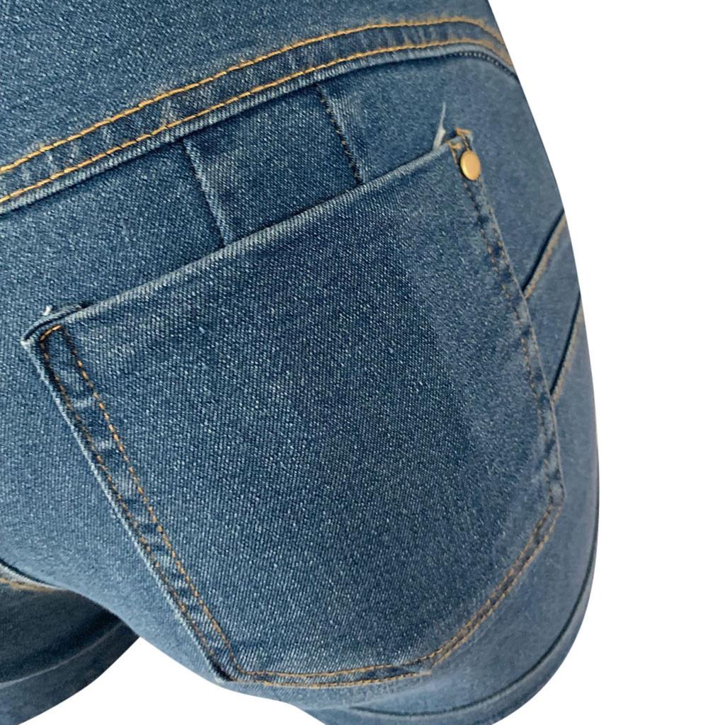 Damen Sommer Schnür Jeans Shorts Mode Farbe Hosen Shorts