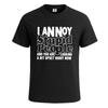 I Annoy Stupid People Graphic Novelty Joke Funny Mens Tshirt Party Gift Tee Top