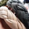European and American Velvet Twist Braid Headband Collection