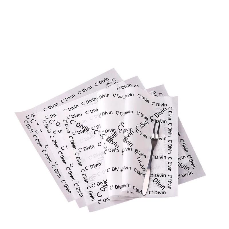 OIMG English Newspaper Print Food Wrapper Sheets