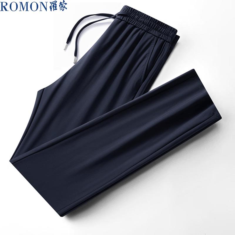 Luomeng Men s Business Loose Wrinkle-Resistant Trousers XL