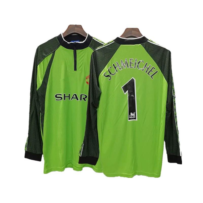 Vintage Long Sleeve Football Jersey Retro Soccer Shirt Men Women Sportswear