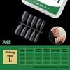 100Pcs/Box Matte Fake Nails No Polishing Press On False Nails Medium Short Design High Matt Soft Gel Nail Tips For Extension