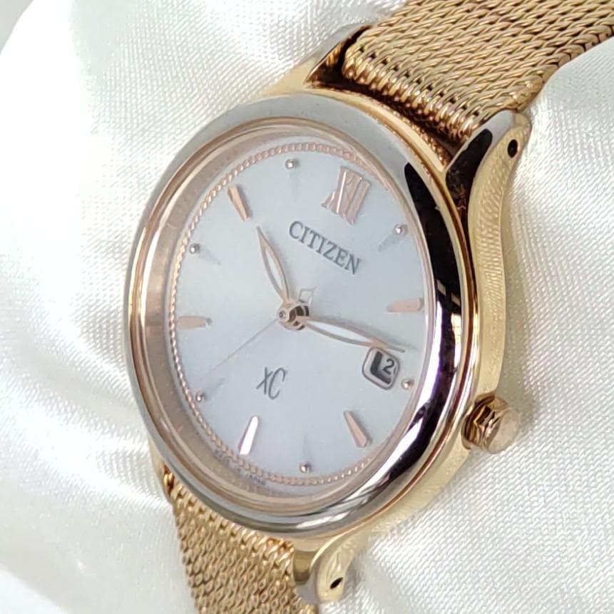 [Good condition, working item, box] Citizen CITIZEN xC Cross Sea Ladies Watch