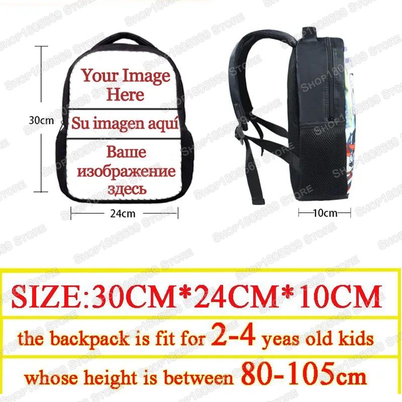 12 Inch Cute Dinosaur Print Backpack for 2-4 Years Old T-rex Skeleton Kids School Bag Kindergarten Girls Toddler Bookbags Gift