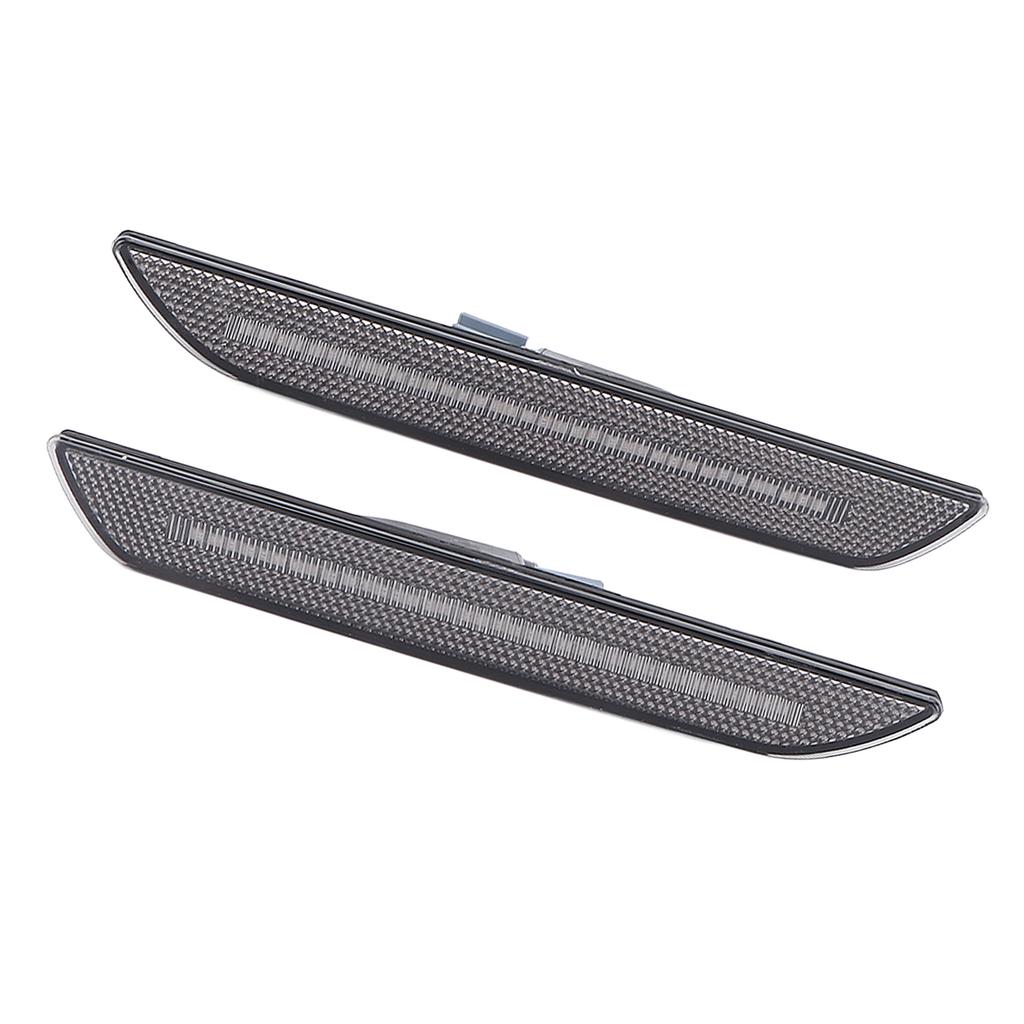 Paar LED Seitenmarkierungsleuchten Lampen Rauchglas Ersatz für Ford Mustang 2018?2020EU-Version