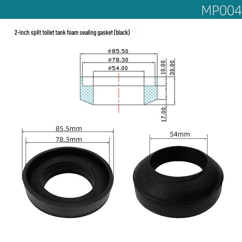 LANGZHIWEN Split Toilet Tank Foam Sealing Gasket