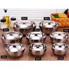 HANDUNYOU 304 Stainless Steel Double-Layer Insulated Bowl