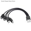 Fast Charging, Multi USB-C Splitter Cable, 4 in 1 for Laptops, Tablets, Huawei PC