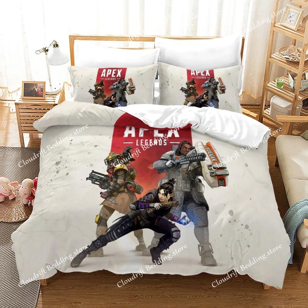 APEX Legends Bedding Set Single Twin Full Queen King Size Shooting Game Bed Set Aldult Kid Bedroom Duvet cover Sets 3D Print