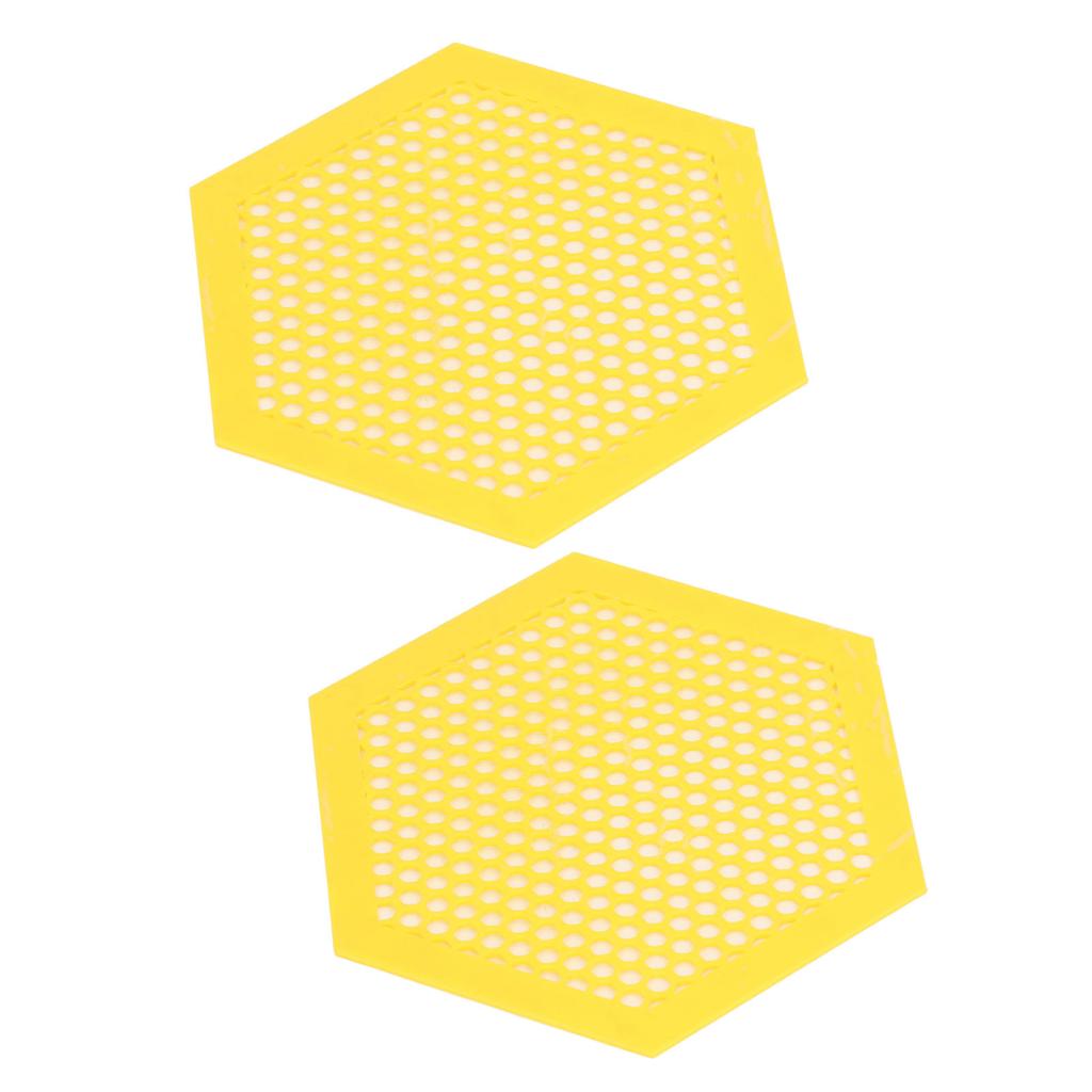2pcs 3D Printed Floating Bee Island Professional Bees Waterer Plate for Thirsty Pollinators Outdoor
