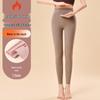 Velvet Autumn Women's Low Waist Double-Sided Brushed Warm Leggings