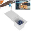 16A ‑240V Waterproof Power Outlet External 3Pin Flush Female Socket Plug for RV Motorhome Trailer Caravan