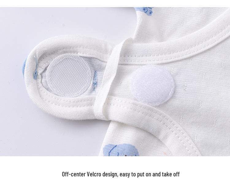 Pijama Nou-născut din Bumbac Pur Ultra-Subțire, Costum Călugăr pentru Bebi pentru Vară