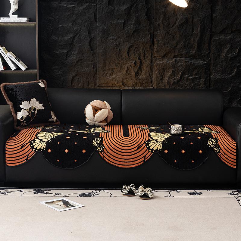 American Light Luxury Sofa Cushion, Universal In All Seasons, High-End Non-Slip Sofa Cover, Atmosphere Cover, Seat Cushion