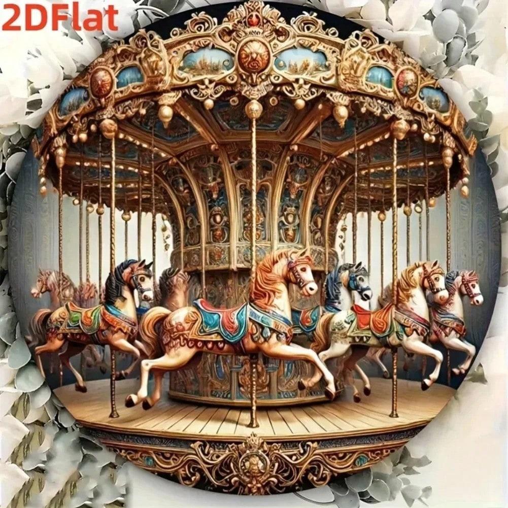 

3D Metal Wall Art for Cafe Bar Home Decor 20x20 різнокольоровий