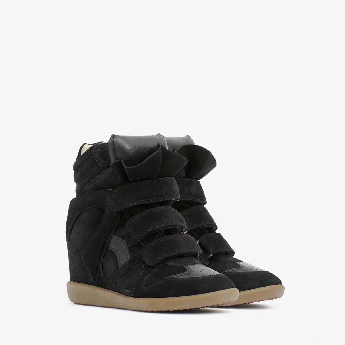 

Вуличне модне спортивне та повсякденне жіноче взуття для вуличних зірок з висотою устілки, що збільшує зріст на 5,5 см 39 чорний