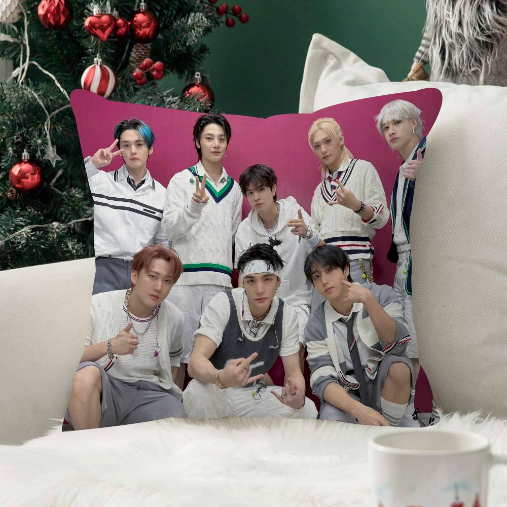 Kpop You Make SStray KKids Stay Decor Room Aesthetics Pillow Case Home Decor Bedroom Sofa Bed Couch Pillow Cover x Fashion