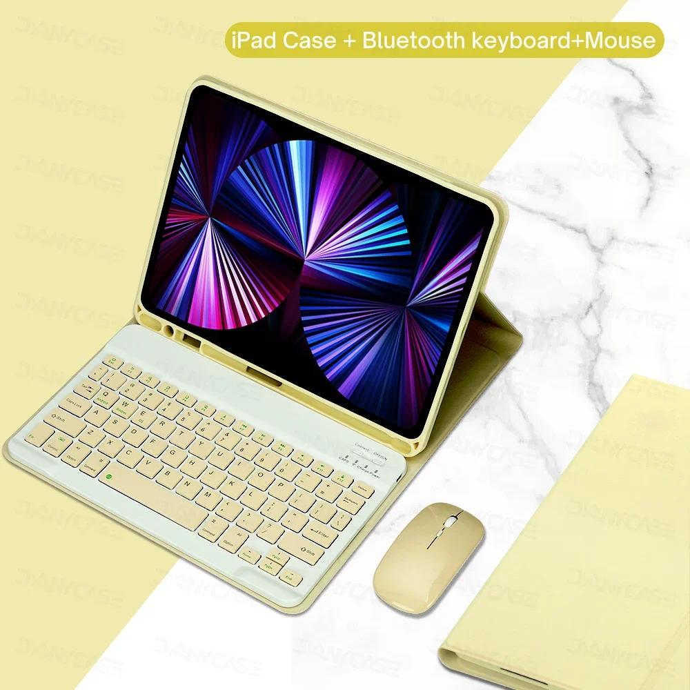 For IPad Keyboard with Case for New Ipad Air 11 M3 2025 Funda Separable Keyboard Cover