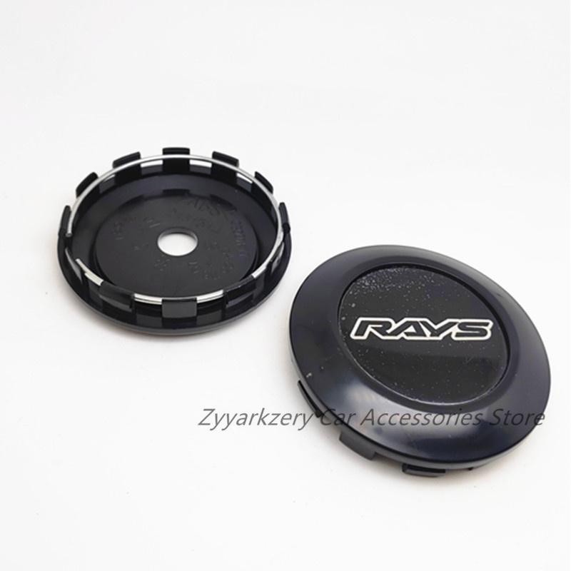 

4pcs Volk VR Rays Racing 76mm 73mm Wheel Caps Car Center Hubcaps TE37SL Rims ABS Cover Car Styling