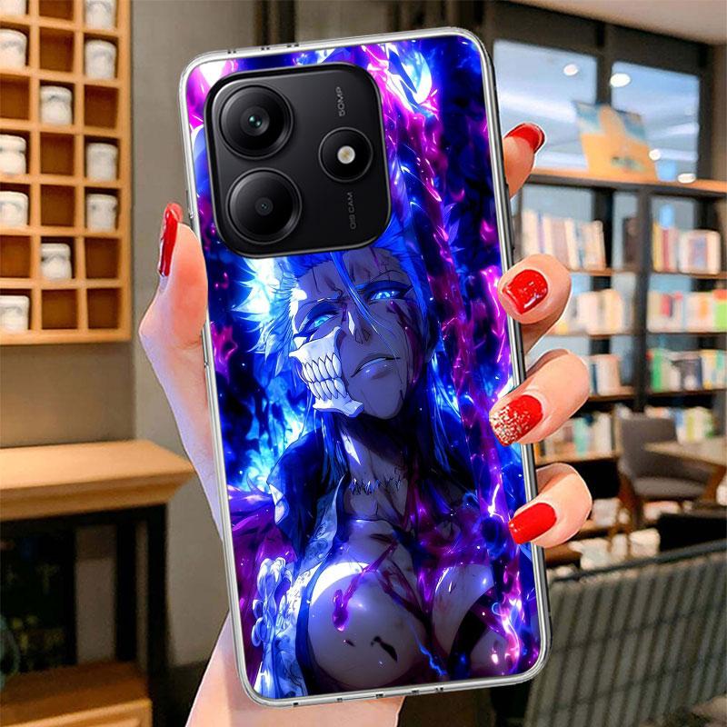 Grimmjow 6 Bleach Phone Case For Xiaomi Redmi Note 15 14 13 12 11 10 Pro Plus 14S 12S 11S 11T 11E 10S Soft Fundas Shell Redmi No