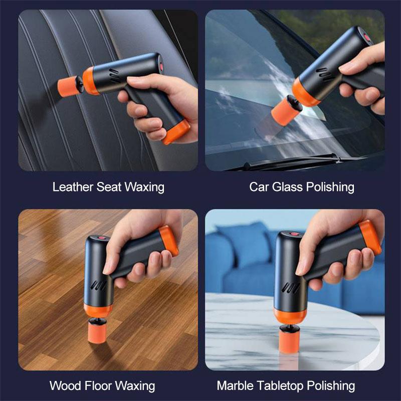 Mini Car Polishing Machine, Cordless Polishing Machine, Scratch Repair, Electric Polishing, Car Care 2-Speed Transmission