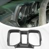 Carbon Fiber Control Dashboard Panel Trim Cover Frame For Chevrolet Camaro 10-15