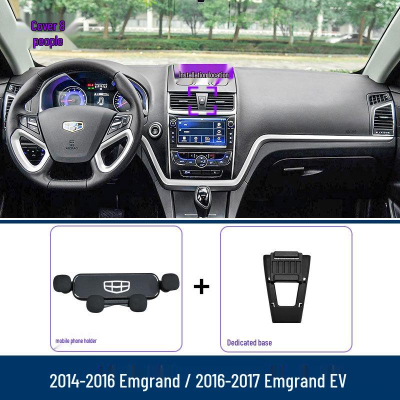 Geely Emgrand S 4th Gen Car Phone Holder for GS GL L Models Dedicated