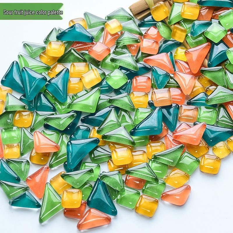 DIY Kreative Mosaik Glasscherben Aufkleber für Handgemachte Dekoration
