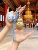 999 Pure Gold Wealth & Fortune Gourd Keychain and Pendant Gift