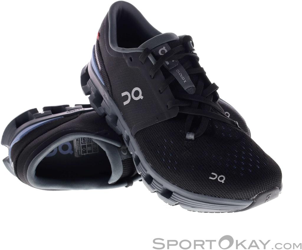 Sneakers On Cloud X 4 Black/chambray