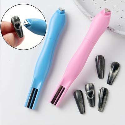 Silná magnetická tyčinka na nehty Magnet na kočičí oko 3 v 1 Odnímatelný multifunkční magnet pro DIY nehtové studio Přitažlivost Magnetická tyčinka