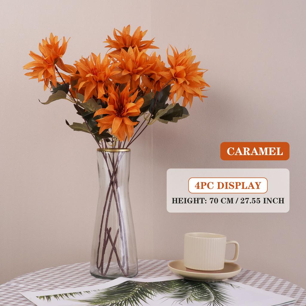 Artificial Flower Silk Single Flower Wedding Beautiful plant  for Room Home Christmas Decoration 70cm/27.55inch