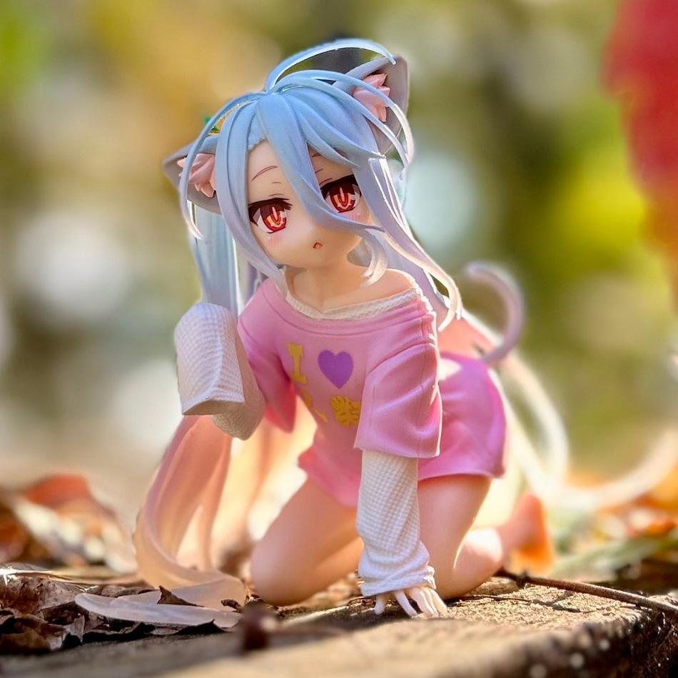 10-19Cm Anime Ngnl No Game No Life White "Figure Anime Pvc Anime Action Figures Model Collection Ornament Anime Model Toy Gifts
