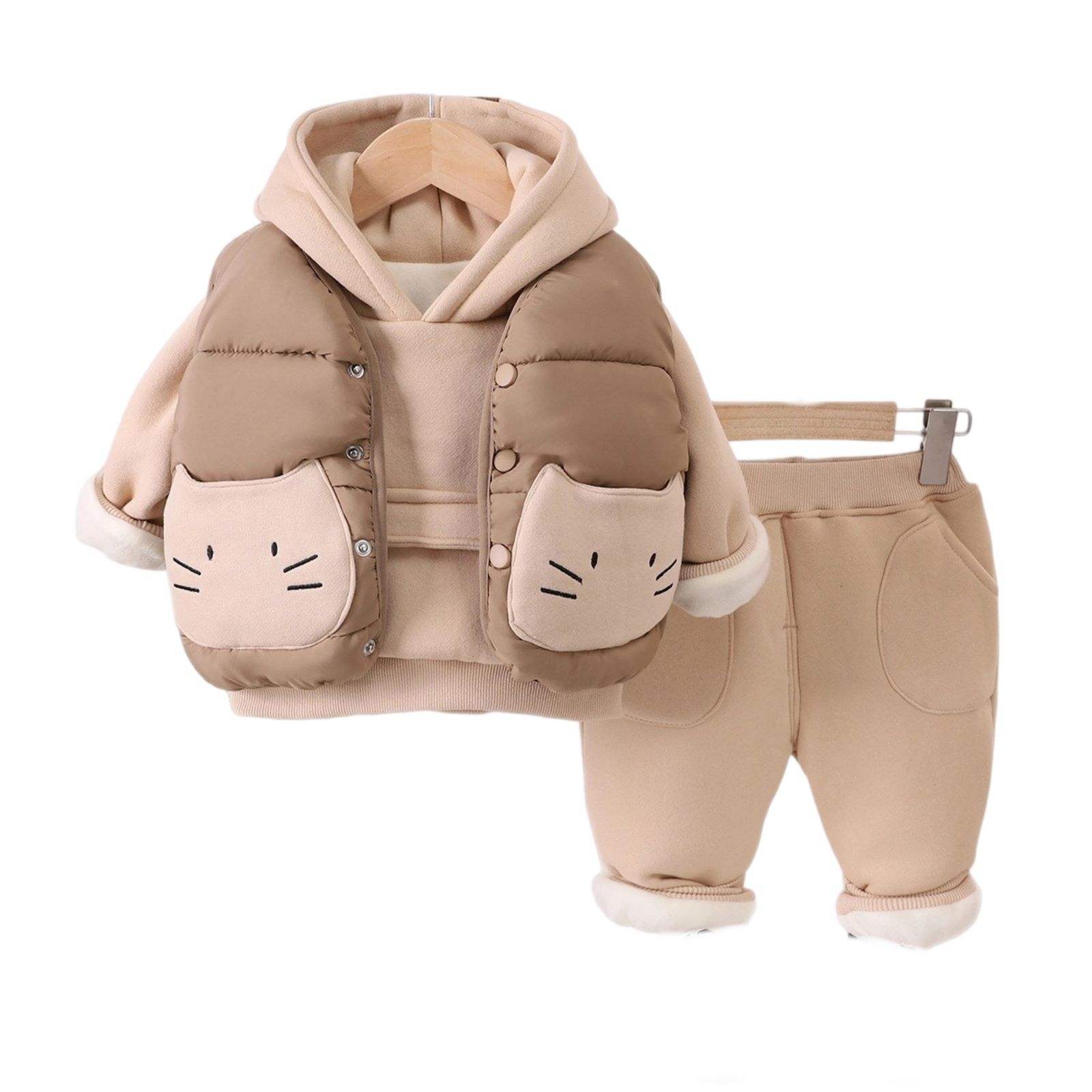 

Детский повседневный комплект с длинным рукавом, удобные наряды для повседневной носки 90