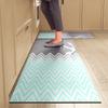 Non-slip Crystal Velvet Kitchen Mat Super Absorbent Long Carpets for Bedroom Bathroom Entrance Door Floor Mats