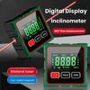 4-Sided Magnetic Electronic Inclinometer Digital Display Tilt Angle Gauge Portable High-precision Measurement Laser Level Ruler
