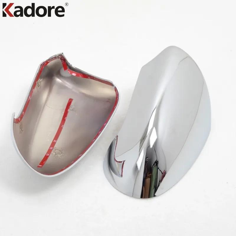 For Nissan Qashqai 2007 2008 2009 2010 2011 2012 2013 Chrome Car Rearview Mirror Cover Trim Side Wing Mirrors Cap Accessories