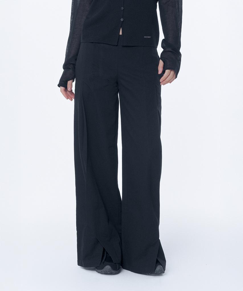 MISEKI SEOUL Side Fly Wide Pants Black