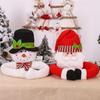 Cute Hugs The Tree Doll Santa Claus Snowman Christmas Tree Ornament Festive Decor Noel Atmosphere Cloth Xmas New Year 2025
