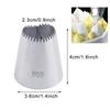 4pcs Square Pastry Nozzles Cake Design Cream Tips Pastry Icing Piping Nozzles Bico De Confeitar Fondant Cake Decorating Tools