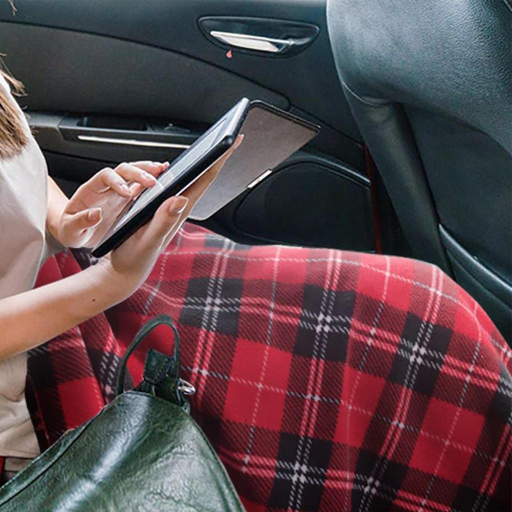 USB Heated Blanket with Timer, Full Body Warming Shawl for Shoulder Neck Back Pain Relief in Office Car & Home Use