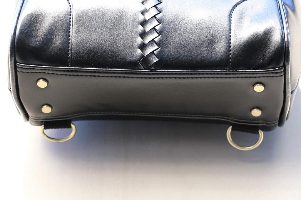 Y60 Dulles Shoulder Vertical XS Leather [Yota] Bag, Bag, Bag, Lightweight, (Camel) (Black (Synthetic Handle))