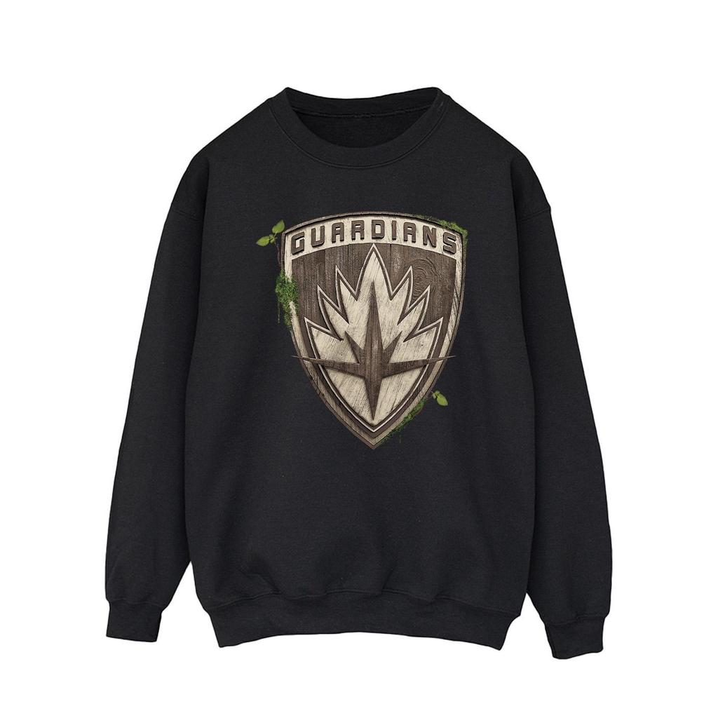 Marvel Mens I Am Groot Guardian Emblem Sweatshirt