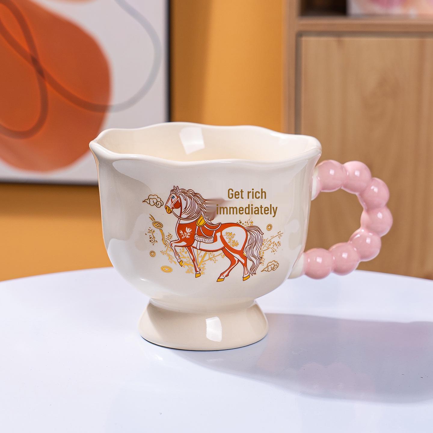 May Day Labor Day Ceramic Mugs - Souvenir Gifts for Couples & Girls Birthdays