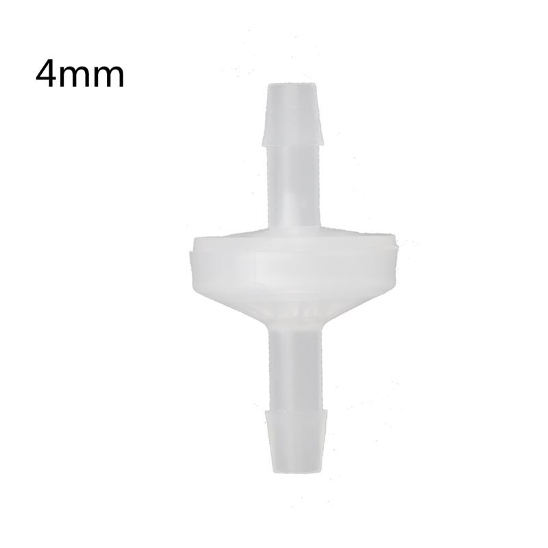 Plastic One-Way Non-Return Water Inline Fluids Check Valves for Fuel Gas Liquid 3mm/4mm / 5mm/6mm / 8mm / 10mm/ 12mm