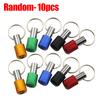 10/1pcs Hex Shank Screwdriver Bits Carabiner Hexagon Sleeve Extension Rods Holder Keychain for Quick Release Impact Driver Drill