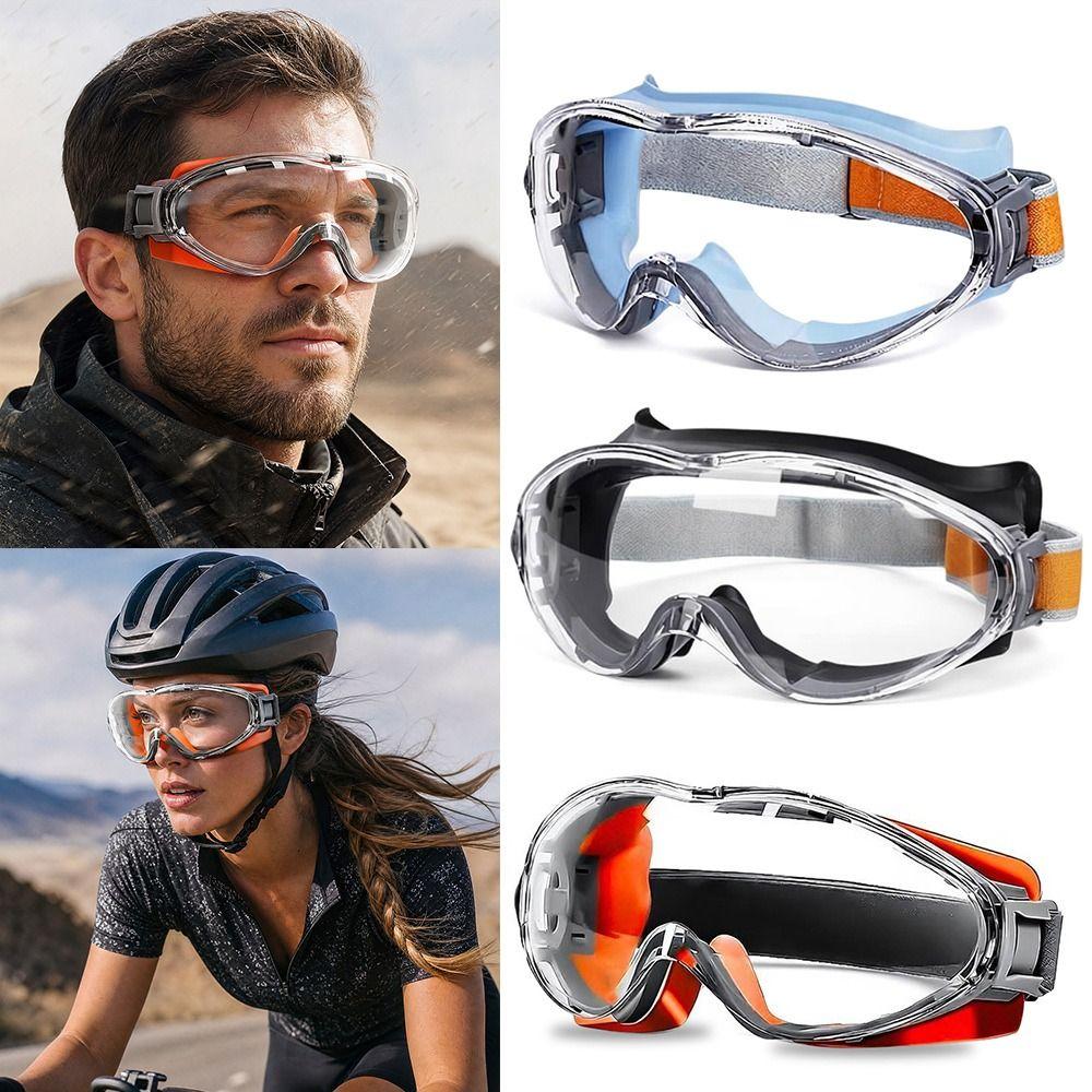 Dust Protection Safety Glasses Anti Scratch Eye Protection Goggles Dust Goggles  Sports