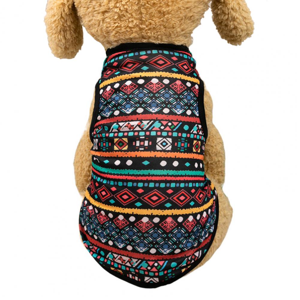 T-shirt per cani Traspirante Morbida Rinfrescante Resistente al colore Abbigliamento per animali domestici Gilet estivo per gatti Indumento per animali domestici